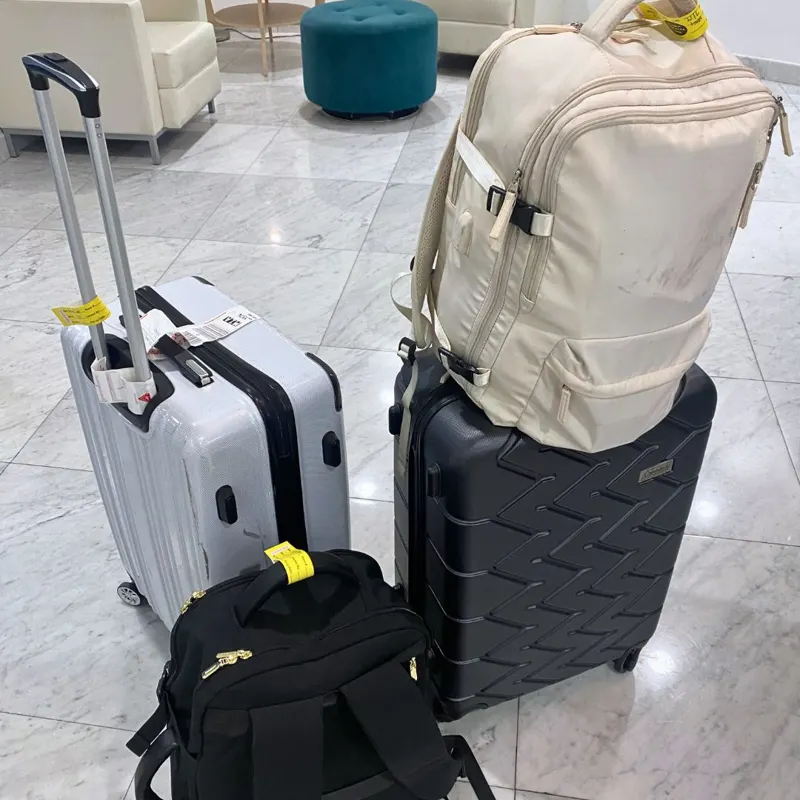 Happy luggage storage customer 11 at The HUB in Downtown Miami