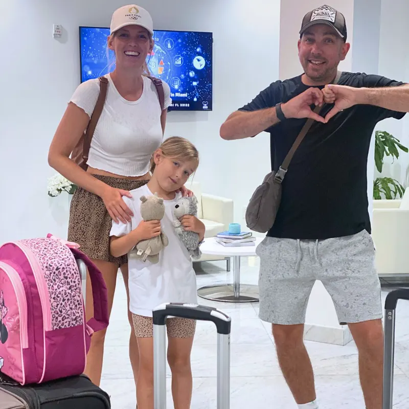 Happy luggage storage customer 6 at The HUB in Downtown Miami