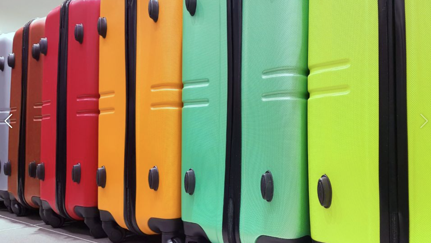 Luggage storage area at The HUB, 1501 Biscayne Blvd
